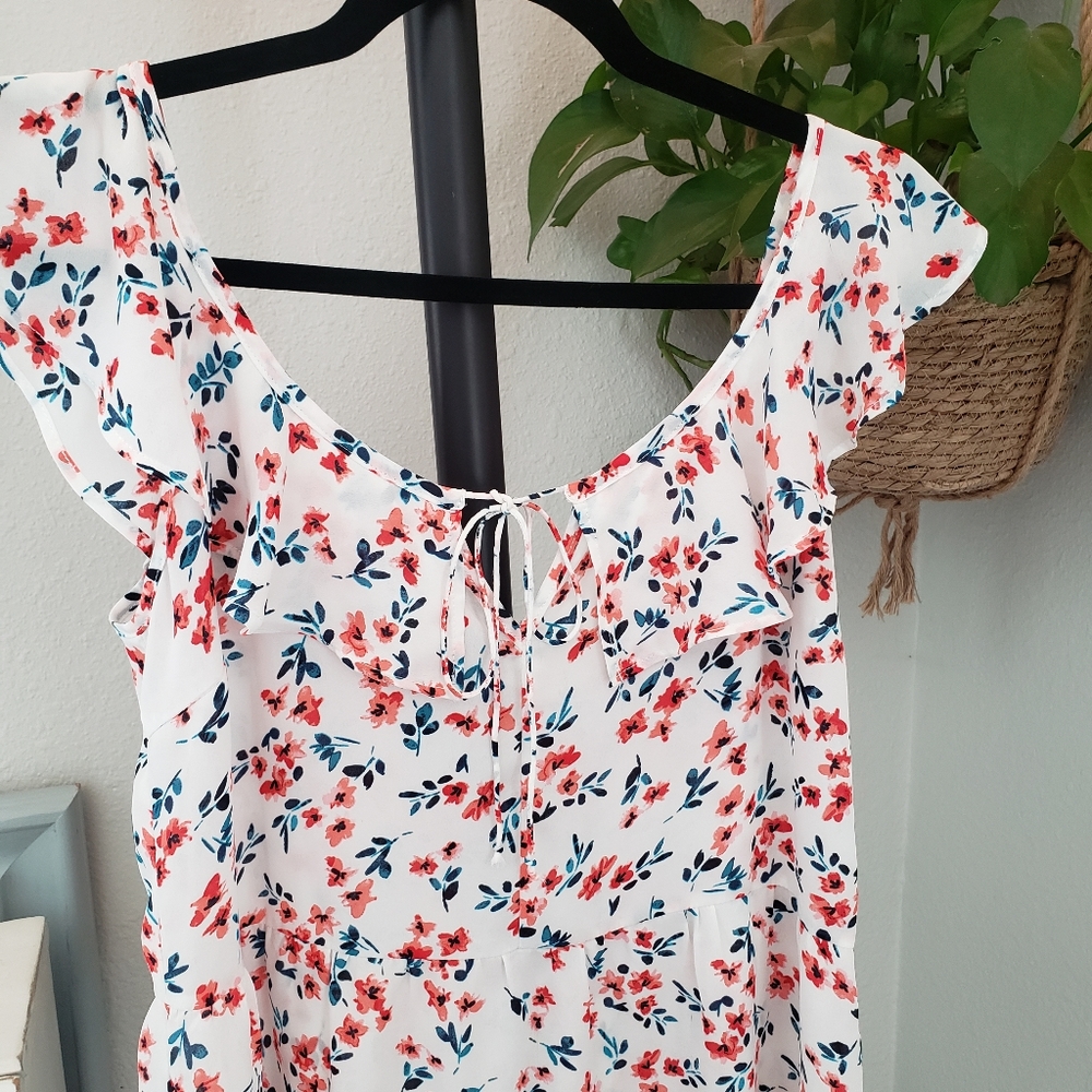 Cute Floral Blouse SZ S - Picture 2 of 3